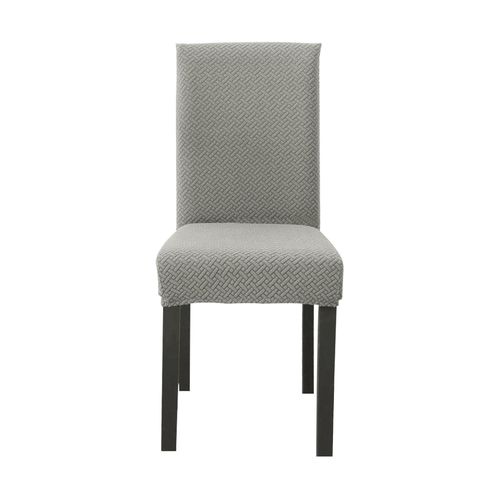 Intirilife 6x Housse lastique Pour Chaise En Crme  Motifs Avec Une Surface D'assise De 38  45 Cm Et Une Hauteur D'appui De 45  65 Cm - Idal Pour Les Ftes, Mariages, Htels Ou  La Maison
