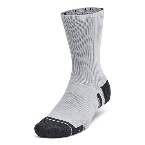 Under Armour Unisex Under Armour Perf Tech 6-Pack Crew Mod Gray/ Mod Gray/ Jet Gray L