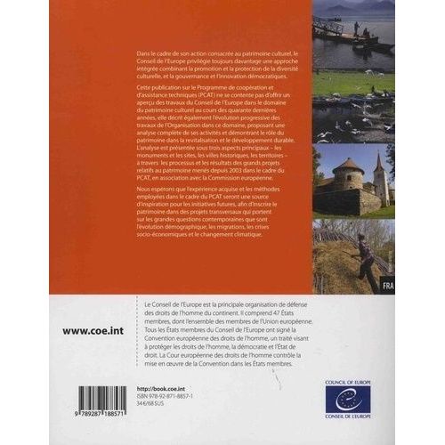 Une Approche Intgre Du Patrimoine Culturel - Le Programme De Coopration Et D'assistance Techniques Du Conseil De L'europe   de Bold John  Format Beau livre 