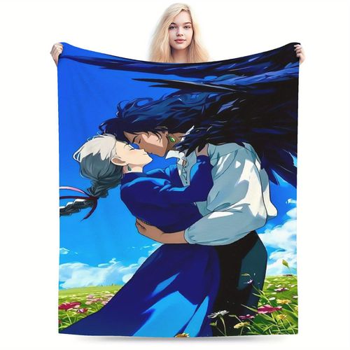 Une Couverture En Flanelle Super Douce Qui Embrasse L'inspiration De Conception Creative, Parfaite Pour Un Salon Chaleureux Et Confortable, Un Bureau, Une Decoration De Canape, Un Voyag