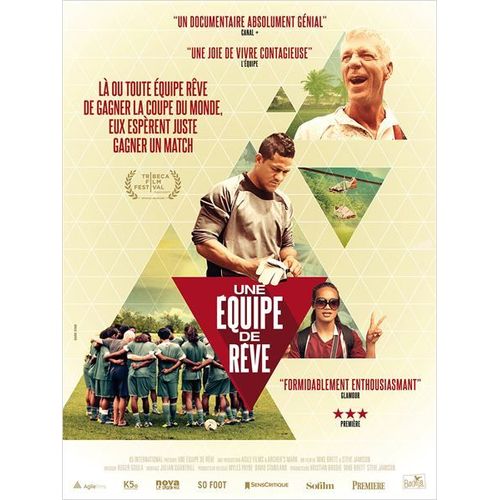 Une quipe De Rve /Next Goal Wins - Vritable Affiche De Cinma Plie - Format 120x160 Cm - De Mike Brett, Steve Jamison Avec Thomas Rongen, Nicky Salapu, Liatama Amisone, Uasila'a Heleta  - 2015