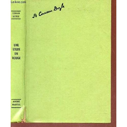Une Etude En Rouge.   de arthur conan doyle