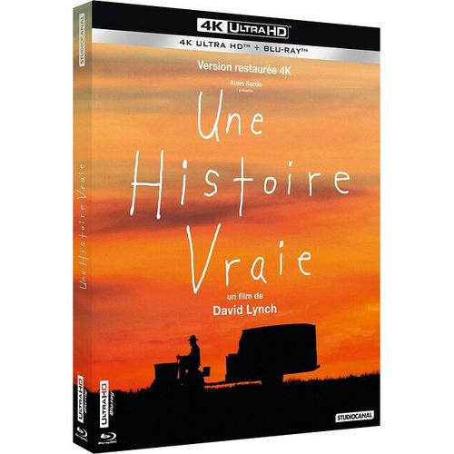 Une Histoire Vraie - 4k Ultra Hd + Blu-Ray de David Lynch