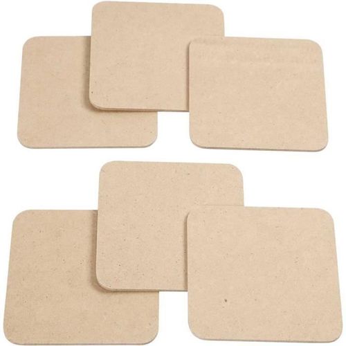 Une Mince Plaque De Bois Avec Coins Arrondis. Peut tre Dcore Avec Plusieurs Techniques Et Utilis Comme Dessous De Plat, Dessous