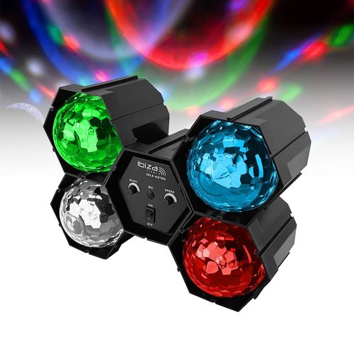 Jeu de lumire -Squenceur  LEDs RVB + blanc - 4 x effets ASTRO