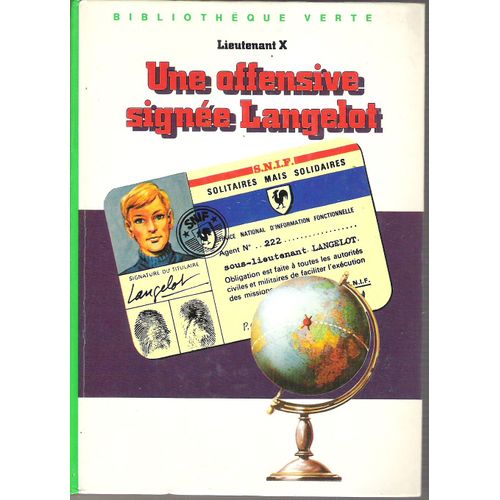 Une Offensive Signe Langelot   de lieutenant x  Format Beau livre 