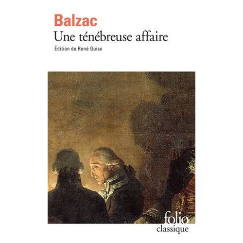 Une Tnbreuse Affaire  