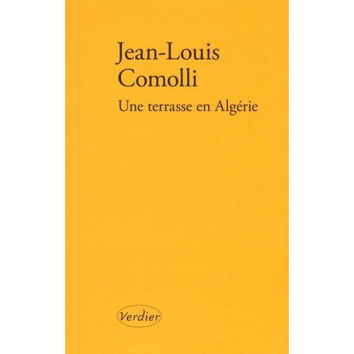 Une Terrasse En Algrie    Format Beau livre 