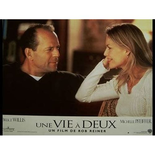 Une Vie  Deux - Bruce Willis - Michelle Pfeiffer - Rob Reiner - Jeu Complet 6 Photos D'exploitation Du Film En Couleur21x27,5 Cm