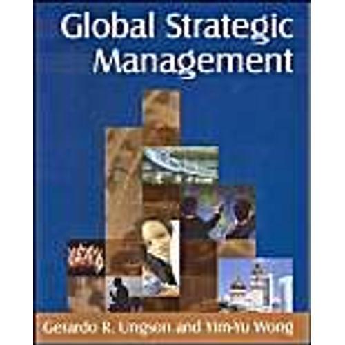 Global Strategic Management   de Gerardo R Ungson  Format Broch 