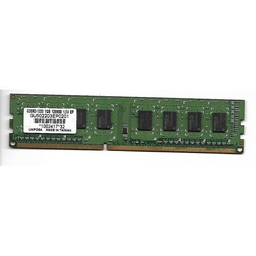 Unifosa GU502203EP0201 (1GB DDR3 PC3-10600U 1333MHz DIMM 240-pin