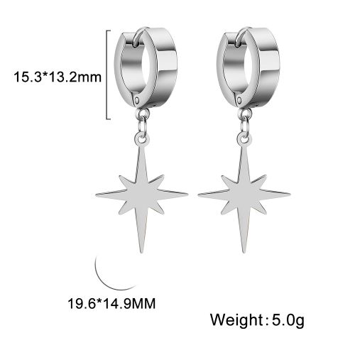 Unift Boucles D'oreilles En Acier Inoxydable Pour Hommes Et Femmes, Bijoux  La Mode, Style Hip Hop Coren, Piercing, Cadeau