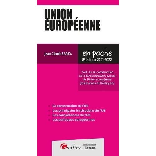 Union Europenne    Format Poche 