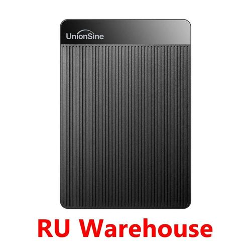 UnionSine HDD 2.5 ''disque dur externe Portable, USB3.0 stockage Compatible pour PC, Mac, ordinateur de bureau, MacBook, Xbox-320Go-RU Warehouse