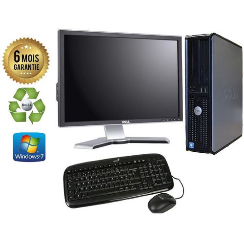 Unit Centrale  Dell Optiplex  780 SFF Core2Duo 2,93Ghz RAM 8GO HDD 1 TO Ecran 21