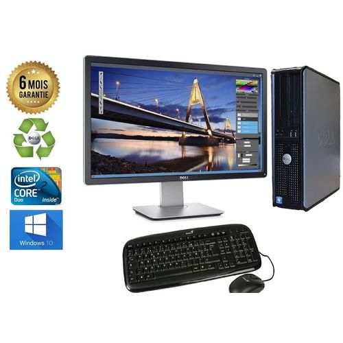 Unit Centrale  Dell Optiplex  780 SFF Core2Duo 2,93Ghz RAM 8GO HDD 250 GO Ecran 24