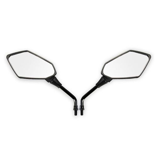 Gnrique : Universal 8/10mm Motorcycle Convex Rearview Mirror Handle Bar Mount Clamp