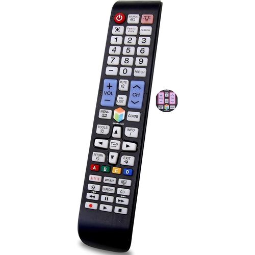 Universal Remote Control for All Samsung TV Remotes,All Samsung LCD LED Curved Plasma 4K 3D Smart TV Remotes-No Installation Required Universal Samsung TV Remote