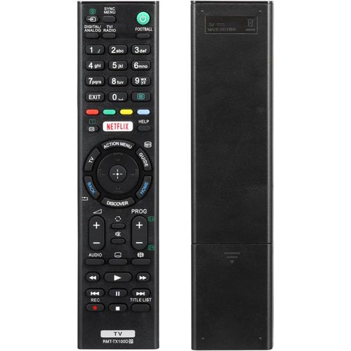 Universal Replacement Remote Control for All Sony Bravia Remote Controls RMT-TX100D RMT-TX102D