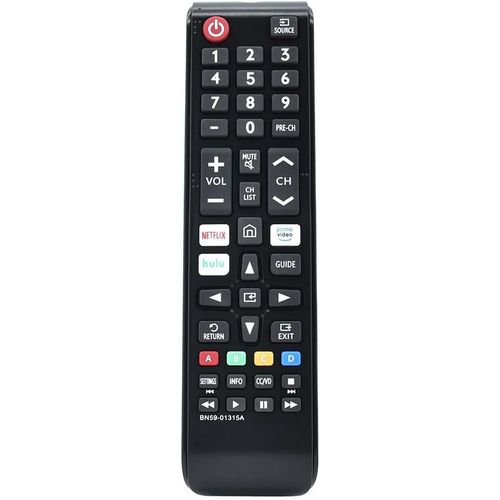 Universal Smart Tv Remote Control Compatible With Tv Aa59-00741A,Bn59-01315A, Bn59-01315B/J-01199F/G-01301A And More, No Programming Required, Lightweight Ergonomic Design[H1739]