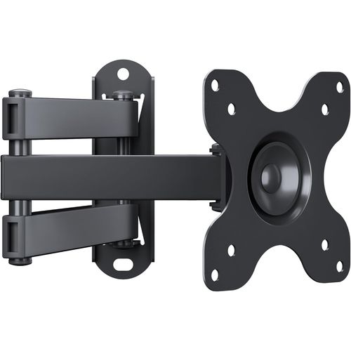 Universal Tilting and Tilting TV Wall Mount for 13-30 Inch Curved and Tilting Monitor and TV up to 15 kg,VESA 75 x 75/100 x 100 mm