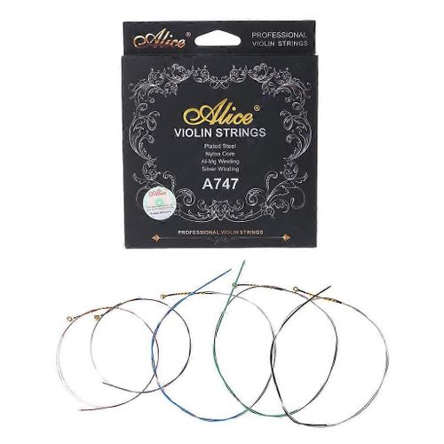 Universal Violin String Set String (Gdae) Steel Core With Nickel-Plated Ball