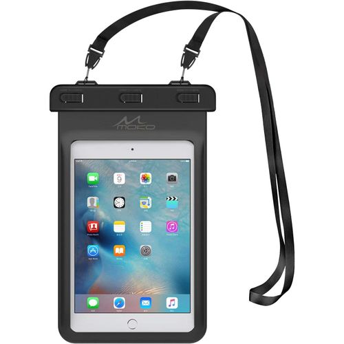 Universel Etui Housse Pochette tanche Pour Ipad Mini 6 2021, Ipad Mini 5/4/3/2/1, Galaxy Tab A 8.0/8.4, Tab A7 Lite 8.7, Tab E 8.0, Huawei Matepad M5/T8 Ipx8 Certifi, Noir