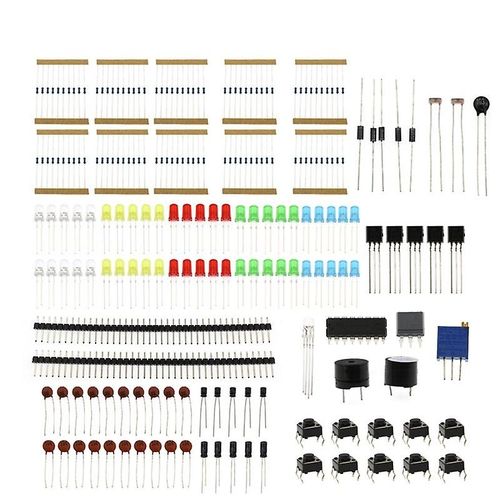 Uno Project Super Starter Kit Avec Rsistance De Condensateur Buzzer Led Pour Arduino