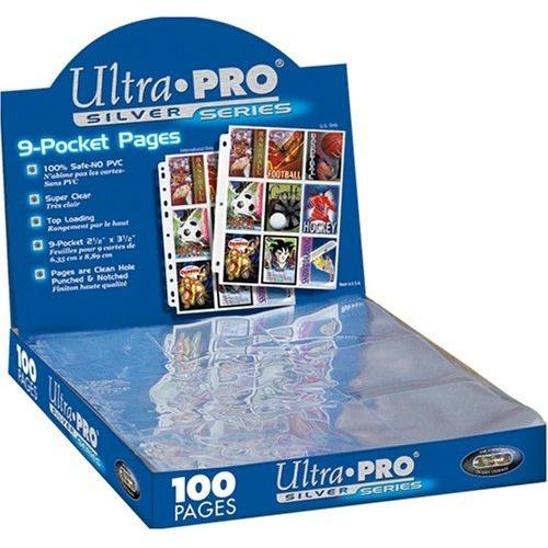 Up Boite 100 Pages 9 Pocket Silver