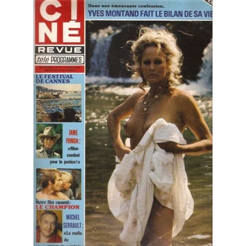 Daniel Gelin 1p/ Ursula Andress 1/2p/ Laura Antonelli 1/2p/ Sylvie Ferrer Seins Nus Poster / Michel Serrault 4p/ Sylvia Kristel 1/2p/ Josette Day 4p/ Jane Fonda 3p/ Delon Dos De Couv / Montand 6p/ Anouk Ferjac 1p/ 20 
