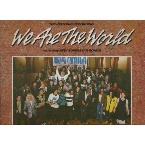Usa For Africa We Are The World Plus Nine New Superstar Songs - Chicago, Huey Lewis & The News, Steve Perry, The Pointer Sisters, Prince & The Revolution, Kenny Rogers, Bruce Springsteen & The E Street Band, Tina Turner, Northern Lights