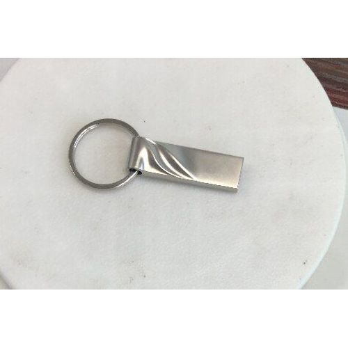 USB 2.0 Flash Drive Memory Stick Pen U Disque En Mtal Cl Pouce pour PC Ordinateur Portable 32GB/64GB/168GB- Argent-128 Go