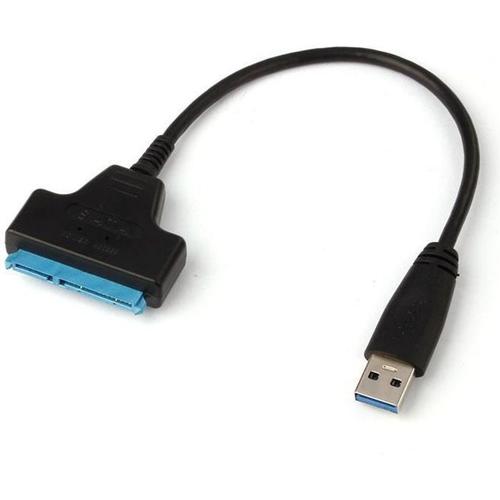 USB 3.0 vers SATA 22 broches 2,5 pouces Disque dur SSD pilote cble adaptateur WSM4111104A