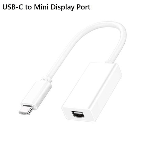 USB-C  Mini Display Port Adaptateur USB 3.1 Type C (Thunderbolt 3)  Thunderbolt 2 Adaptateur Pour MacBook Pro