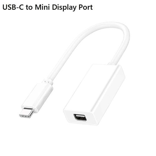 USB-C  Mini Display Port Adaptateur USB 3.1 Type C (Thunderbolt 3)  Thunderbolt 2 Adaptateur Pour MacBook Pro