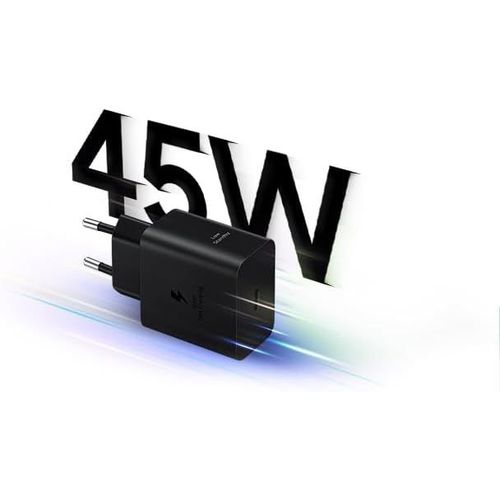 Usb C Charger, 45W Ultra Fast Ac Adapter, Usb C To Usb Adapter, Fast Charger, Original Charger, No Cable, Black
