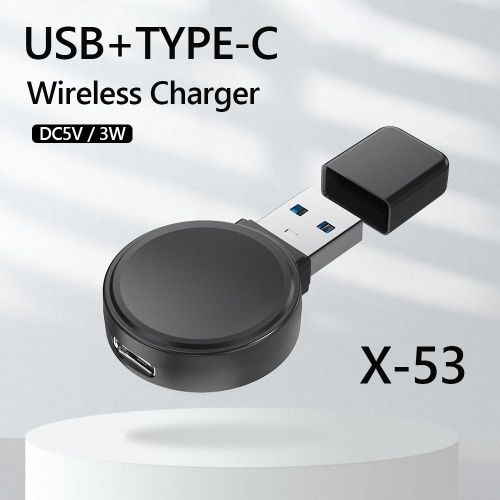 Usb C Chargeur Sans Fil Portable Pour Iwatch 7 6 Se 5 4 Station De Recharge Usb Cble Pour L'apple Watch Series 7 6 5 4 3 Type C