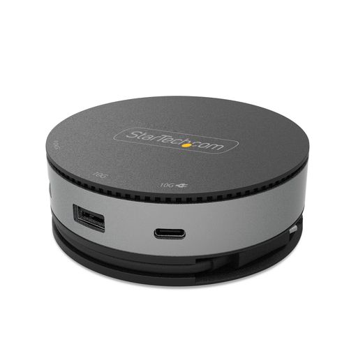 StarTech.com Adaptateur Multiport USB-C - Mini Dock USB 3.1 10Gbps Type-C avec 4K 60Hz HDMI/DisplayPort ou 1080p VGA