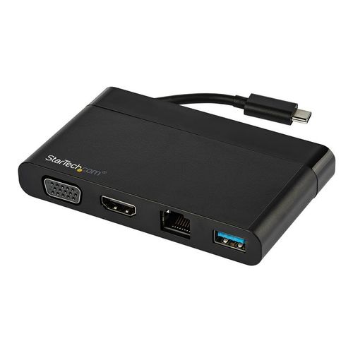 StarTech.com Adaptateur multiport AV numrique avec sorties vido HDMI et VGA - USB-A (DKT30CHVCM)