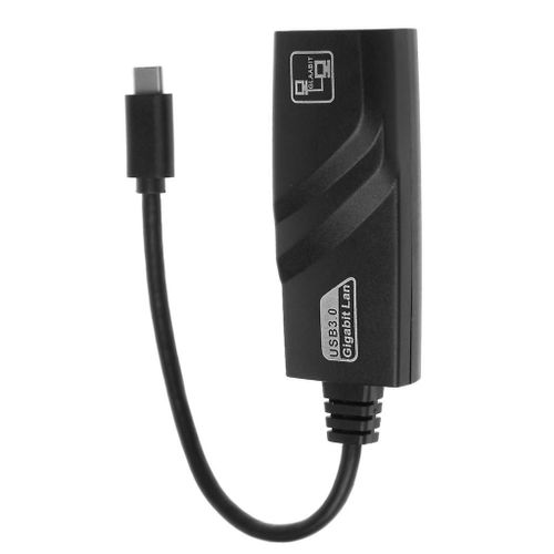 USB Type-C To RJ45 10/100/1000Mbps Lan Internet Cable For PC Windows XP