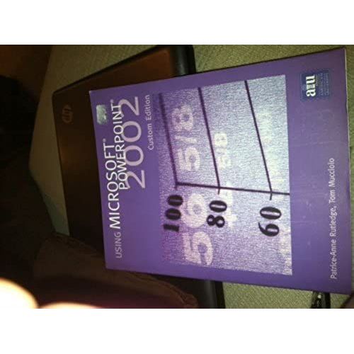 Using Microsoft Powerpoint 2002 - Custom Edition    Format Broch 