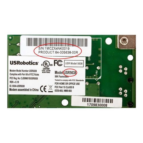 USRobotics USR5638 - Fax / modem