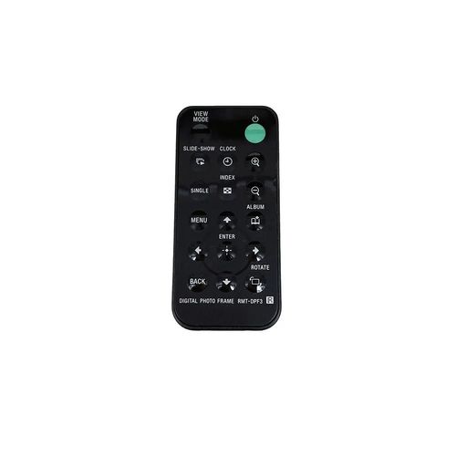 Utilisation de la tlcommande pour cadre Photo numrique Sony RMT-DPF3 DPF-A72 DPF-A72B DPF-A72BBN