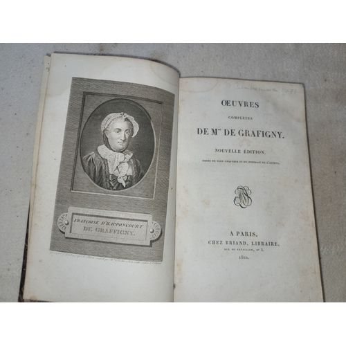?uvres Compltes De Mme De Grafigny   