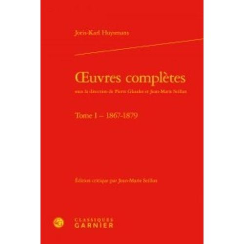 Oeuvres Compltes - Tome 1, 1867-1879   de Huysmans Joris-Karl  Format Beau livre 