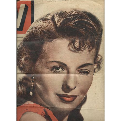 V L'hebdomadaire Du Reportage 25/09/1949 Jeanne Grain, Saint-Laurent-Plerin La Jeanne Aux Cochons, Louise Cansot,La Route De L'amour Noir Passe Par Mulhouse,Charles Trenet Cable  Sa Fiance,Dee Davis