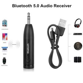 Mini récepteur Bluetooth pour voiture, Jack 3.5MM, AUX, Kit de