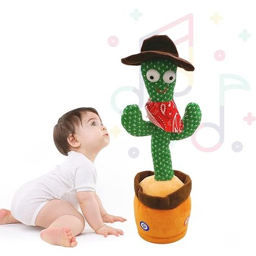 Vache - Garon Cactus Dansant, Imitant Le Cactus Parlant, Chantant + Bright + Dansant + Enregistrant Le Cactus Fun Pour Les Enfants