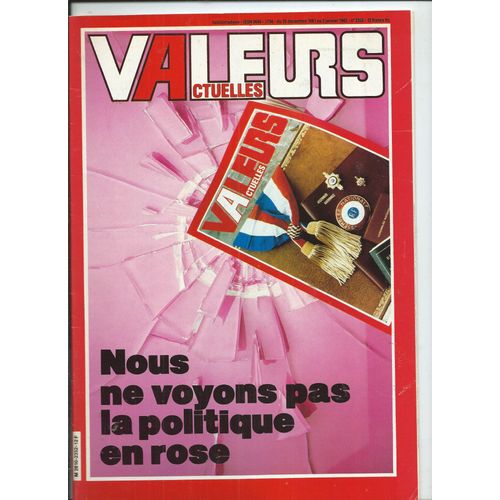 Valeurs Actuelles 03/01/1982 Les Clients De La Fuse Ariane,L'toile Du Nord De Pierre Granier Deferre & Bertrand Tavernier/Philippe Noiret & Simone Signoret,Une trange Affaire/Michel Piccoli,Man Ray
