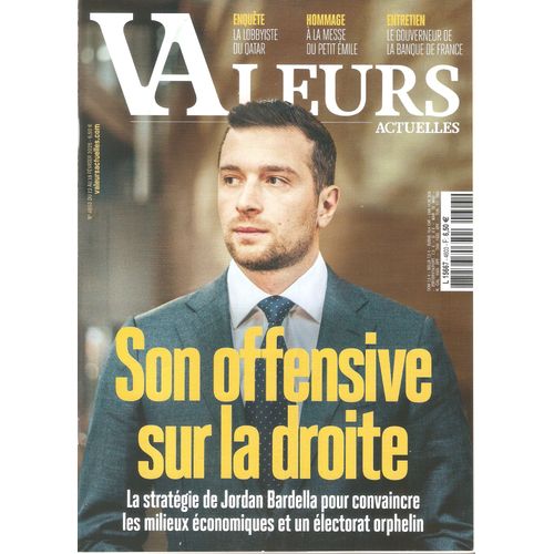 Valeurs Actuelles 4603 Qatar Jordan Bardella